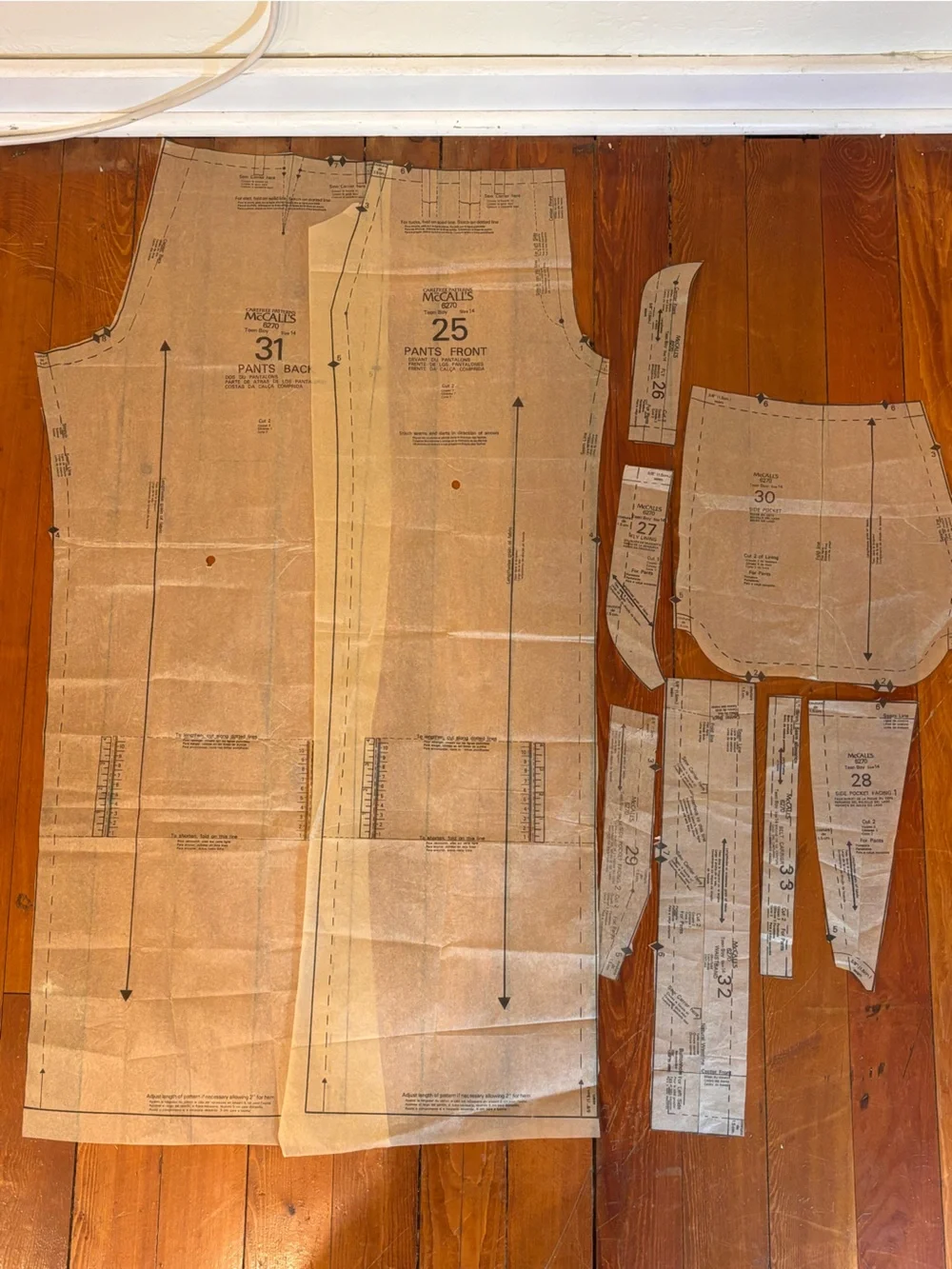 Vintage 1978 McCall’s 6270 Jimmy McNichol Suit Pattern COMPLETE Sz 14